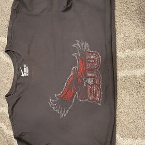 St Joes University crop tee